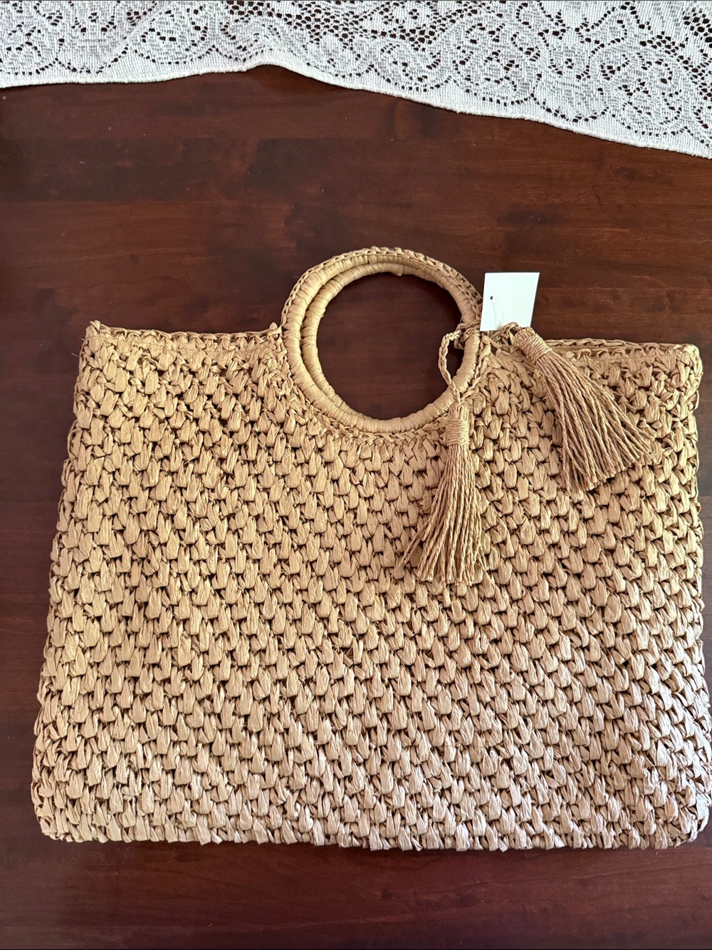 Raffia Tote